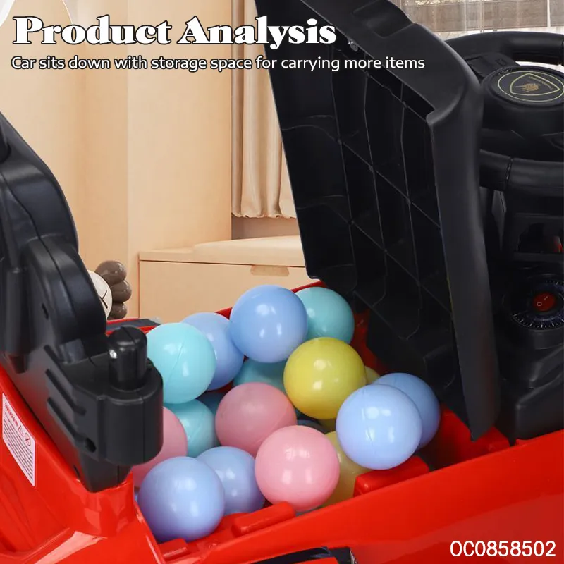 Wholesale Baby Kids Electric Ride on Plastic Toy Cars for Kids with Light and Sound
