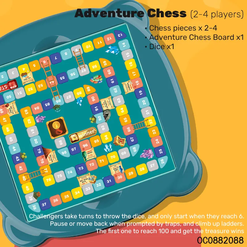 Wholesale Montessori High Quality Interactive Children Educational Chess Board Game Toy