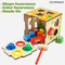 Wholesale Classic Kids Board Intelligent Whack a Mole Educational Wooden Baby Toy Game