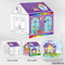 Children Funny Indoor Kids Model Coloring Toys Paint Plastic Playhouse