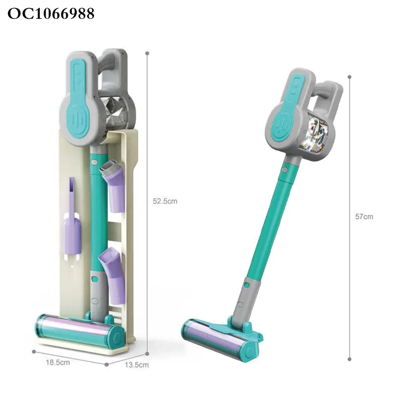 Wholesale Educational Plastic Pretend Play Home Cleaning Household Electric Cleaner Toy for Kids