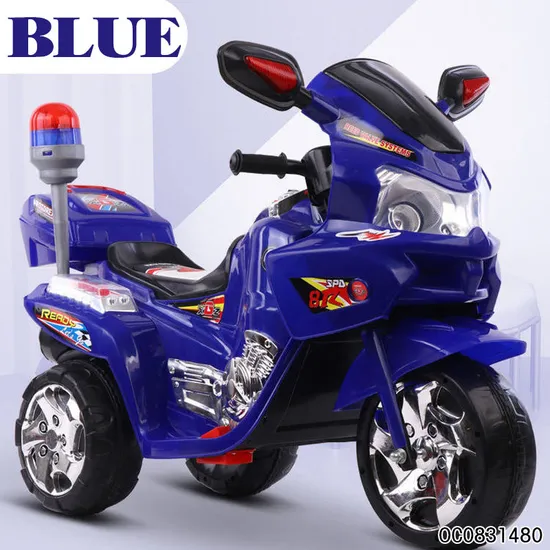 Wholesale Big Children 3 Wheel Motorcycle Electric Cars Ride on Car with Light and Music for Kids
