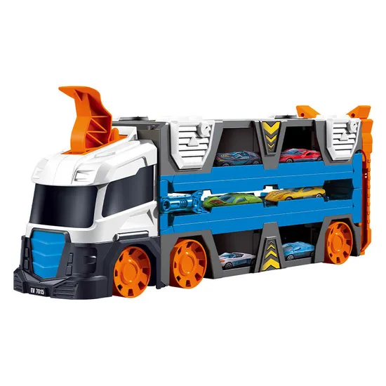 Deformation Truck Kids Game Ejection Rail Toys Slot Car Racing Track Sets Toy for Kids