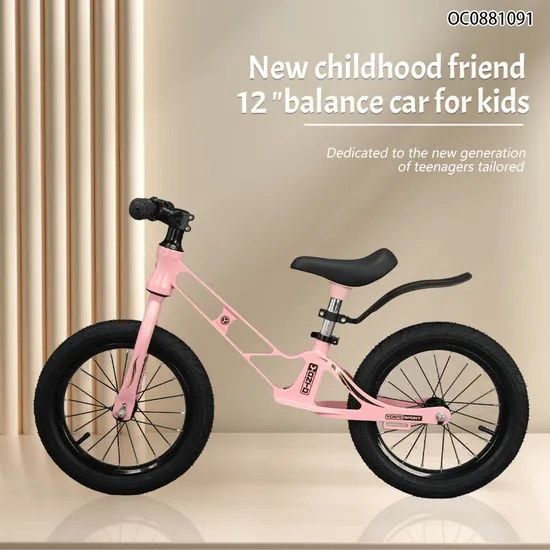 Wholesale Pink Alloy Children Kids Balance Bike Bicycle Ride on Car