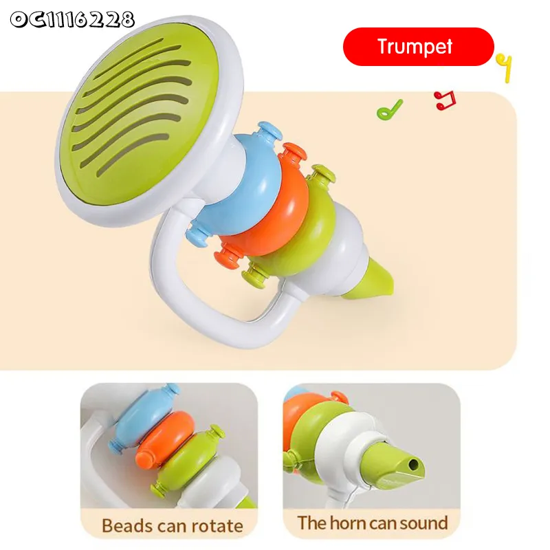 Plastic Electric Simulation Driving Plastic Baby Steering Wheel Board Montessori Board Game Toys