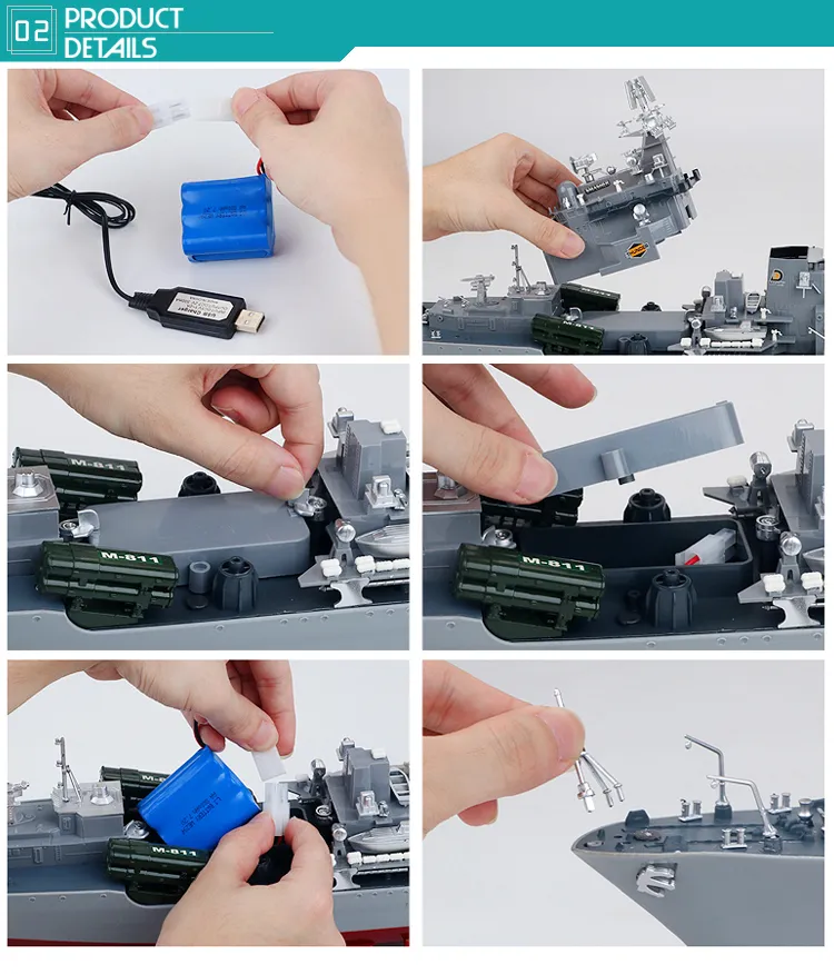 Wholesale Plastic 2.4G Remote Control RC Model Radio Control Boat