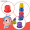 Wholesale 5PCS Baby Shower Bathtub Educational Bath Game Color Sensory Toys