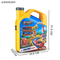 Children Boys Indoor Playing Game Flexible Slot Model Car Construction Racing Plastic Sliding Track Flexible Toy for Kids