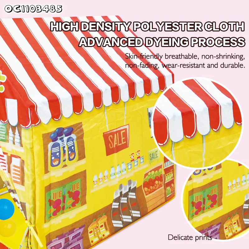 Wholesale Kids Camping Playhouse Baby Folding Ocean Ball Pool Indoor Boys Game House Children's Tent