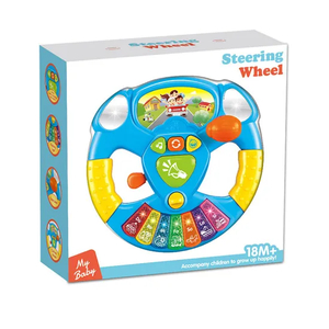 Baby Children Plastic Interesting Educational Kids Steering Wheel Toys with Sound