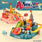 Custom Board Games Children Educational Interesting Bus Taxi Car Adventure on Track Plane Steering Wheel Set Toys for Kids