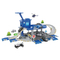 Alloy Electric Rail Car DIY Car Track Parking Lot Toys for Children Boys