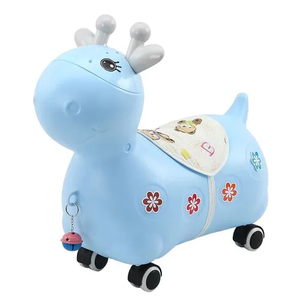 Wholesale China Children Cartoon Deer Plastic Kids Battery Operated Ride on Style Baby Electric Balance Car