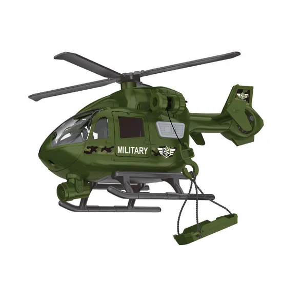 Mini Wholesale Role Play Mini Fighter Plane 1: 20 Scale Model Helicopter for Kids with Light and Sound