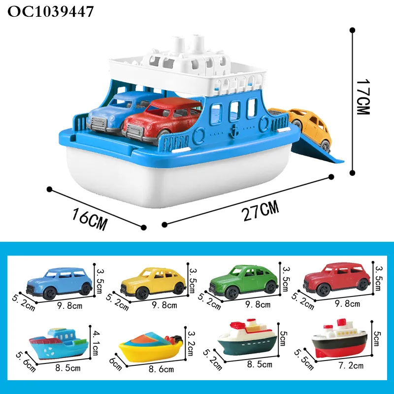 Wholesale Children Water Baby Bath Floating Boats Summer Hot Selling Plastic Shower Games Toys