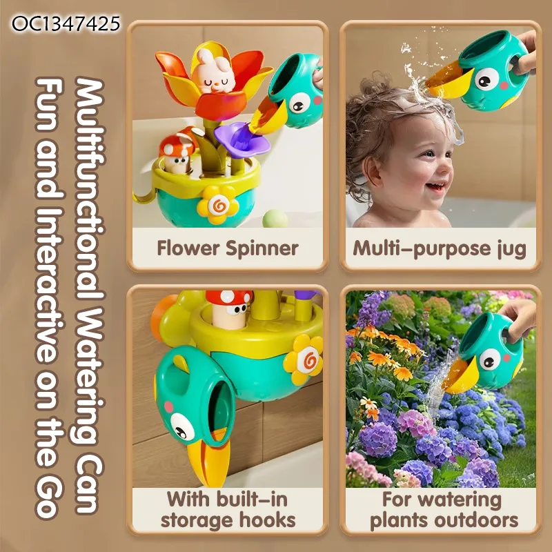 Wholesale Bathroom Summer Water Play Baby Shower Games Bath Toys for Kids