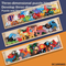 Jigsaw Puzzles Animal Shape Puzzle Blocks Toys Animal Wholesale Wooden Stack Balancing Board Games Toy for Kids Brain Development