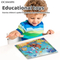 Sea Animals Design Colorful Cardboard Jigsaw Puzzles Printing Kids Toys Cartoon Small Puzzles Toy for Brain Development Game