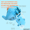 Wholesale Children Electric Whale Float Shower Bath Spray Whale Dolphin Shower Toy