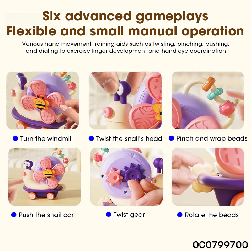 Wholesale Bathroom Children Baby Hand Training Rotating Baby Bath Toys