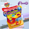 Toddler Activity Toys 1-3 Years Slot Car Race Track Sets Rolling Ball Track Tower Pieces Toys with Hammer