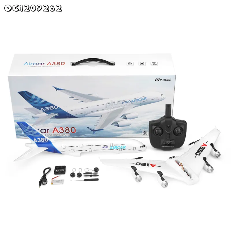 Wholesale Light up Flying Remote Control Foam RC Plane Model Aircraft for Children