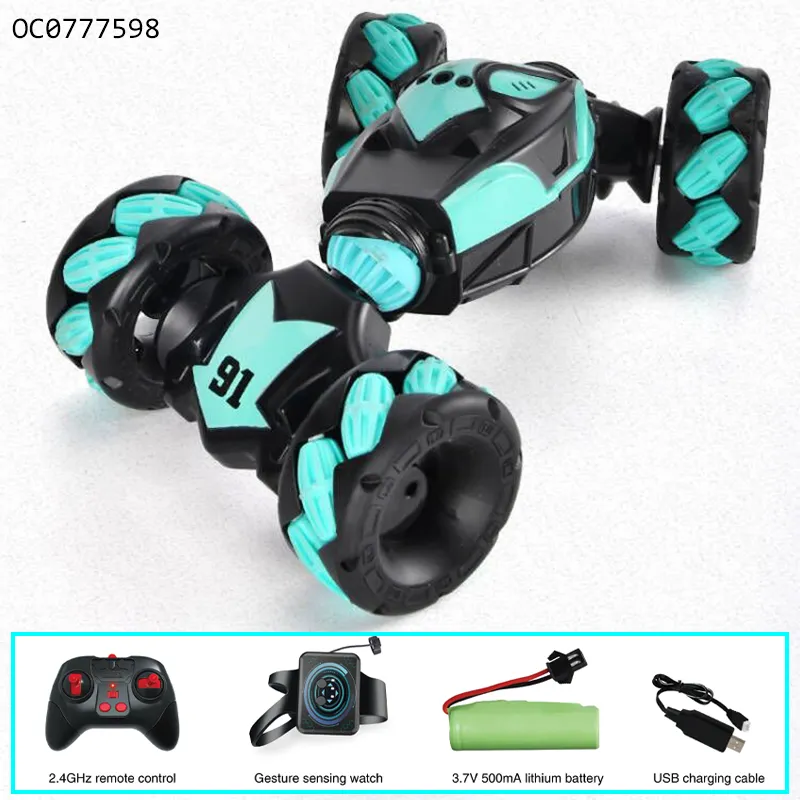 Electric Hand Sensing Twist RC 360 Rolling Stunt Drift Wholesale Radio Remote Control Car