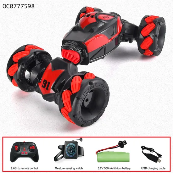 Electric Hand Sensing Twist RC 360 Rolling Stunt Drift Wholesale Radio Remote Control Car