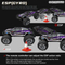 Plastic Wheel Stunt High Speed Wireless Remote Control RC Car