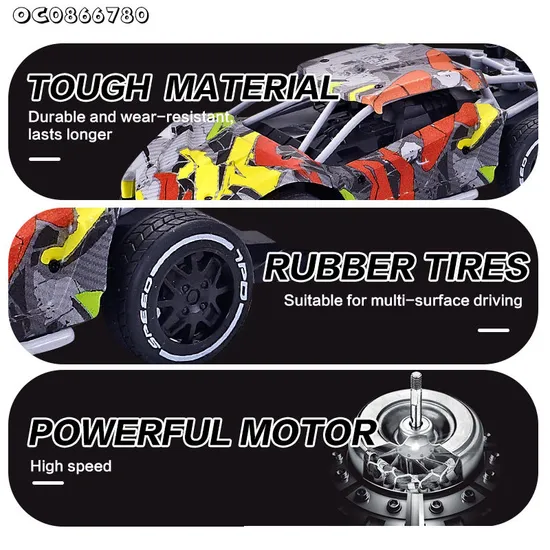 Kids Racing Game Remote Control Mini RC Stunt and 1: 24 Drift Car Toys
