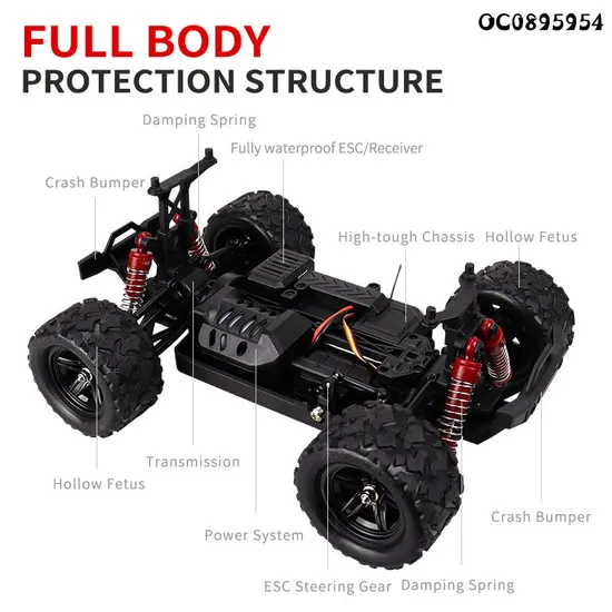 1: 18 Model off Road Vehicle Racing Car Display Drift Toys with Remote Control High Speed RC Cars Wholesale