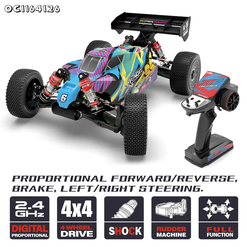 Remote Control Race 1: 12 Scale Model Car High Speed RC Toy Items off Road Alloy Metal Cars for Kids
