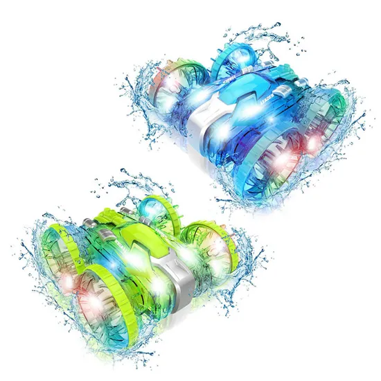4WD Waterproof Double Sided Remote Control Challenge Toy RC New Stunt Car for Kids and Adult