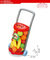 22 Pieces Kitchen Cutting Vegetables Plastic Fruit Food Toy with Cart