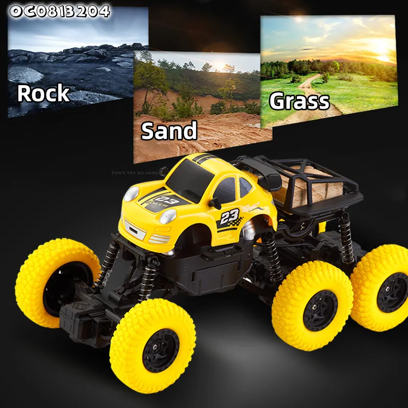 Rock Climbing Electric Toy Charging 6 Wheel 1: 16 Model with Remote Control off Road RC Car for Kids