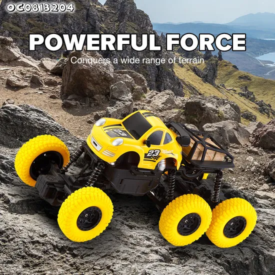 Rock Climbing Electric Toy Charging 6 Wheel 1: 16 Model with Remote Control off Road RC Car for Kids