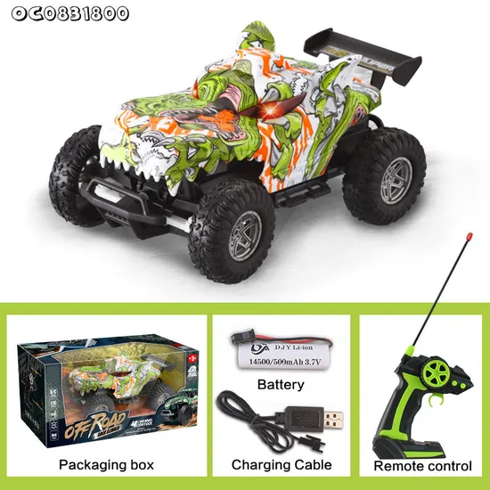 Wholesale Remote Control Set Toy Full Custom 1: 16 RC LED Light up Stunt Rock Climbing Car