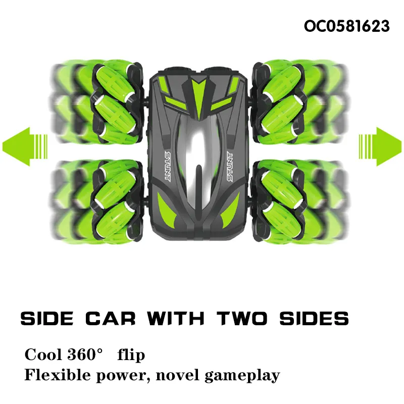 Double Sided 360 Degrees Rolling Stunt Drift Car Remote Control