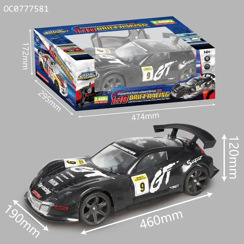 4WD High Quality Remote Control Drift 1: 10 RC Race High Speed Stunt Car Toy