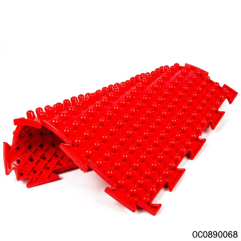 Wholesale 8PCS Different Color Funny Flooring Portable Foot Pressure Plate Massager Mat
