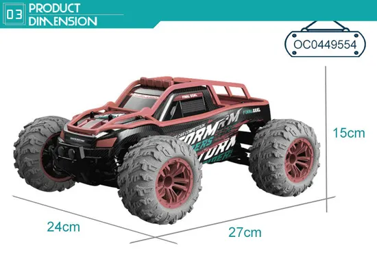 Racing Toys RC Drift 1: 14 Scale Fast High Speed off Road Remote Control RC Car for Kids