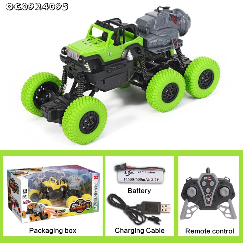 Charging Wireless High Speed Drift Model Radio Control 6 Wheel RC Cars off Road 4WD 1: 16 Scale Toy Cars