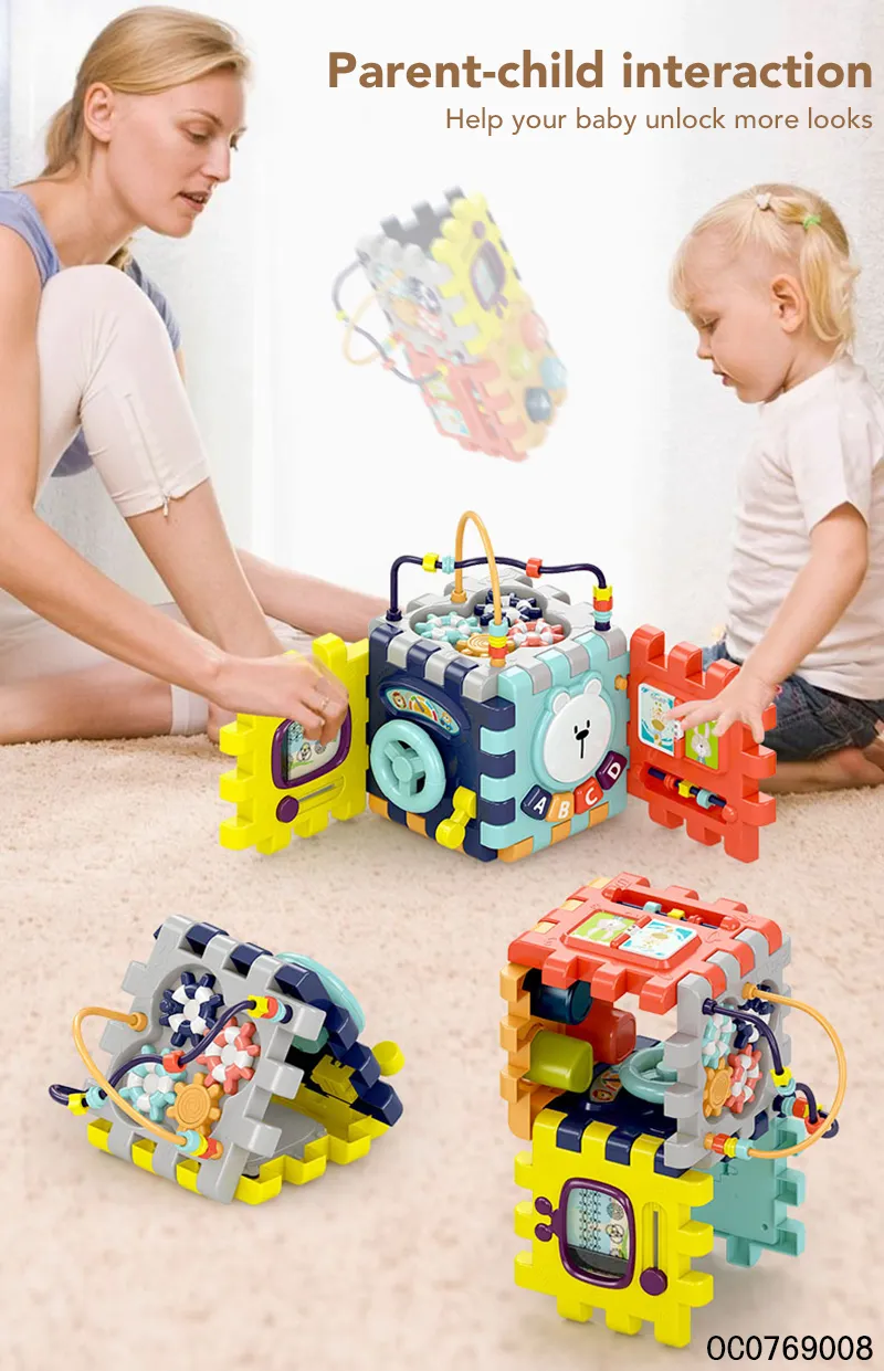 Montessori Block Toy Sets Children's Puzzles Building Block Sets Wholesale