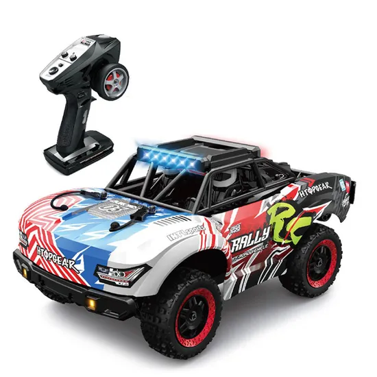 Large RC Car 1: 18 Scale High Speed off Road Remote Control 4WD Toy Drift Racing Car with Dazzling Light for Wholesale