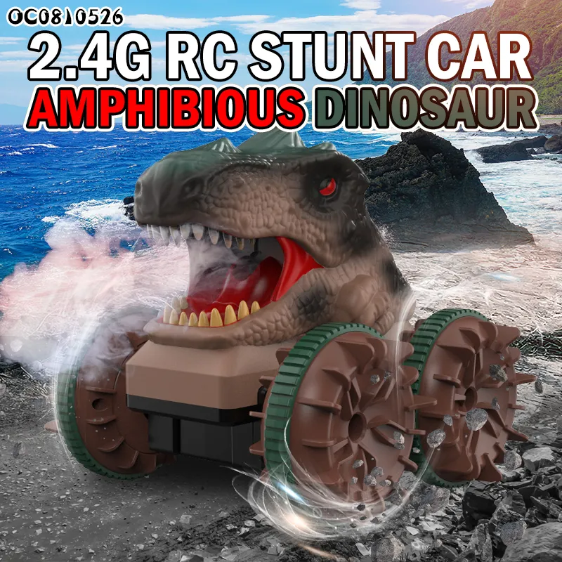 4WD RC Stunt Car Dinosaur Remote Control