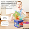 New Products Customization Education Learning Soft Fabric Cloth Books Baby Tissue Box Montessori Sensory Toy for 0-6 6-12 Month