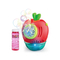 Summer Item Hot Selling Light up Automatic Fruit Design Electric Bubble Blower Machine Kid Outdoor Play Toy with Bubble Solution