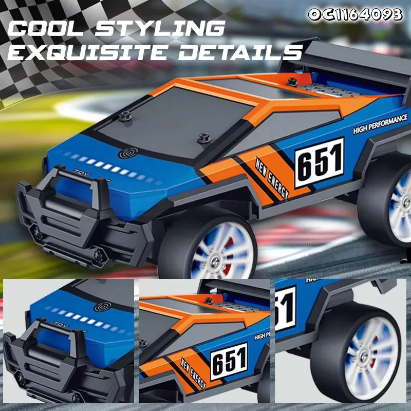 Remote Control Drifting Games Car 4WD Race Game High Speed Sports Wholesale RC 1: 18 Scale Cars