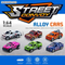 Wholesale off Road Toy Car Friction Powered Antiques 4 Pieces Kids Freewheel Toys 1: 64 Scale Diecast Car Slide Model Miniatures