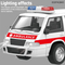 Wholesale Remote Control RC Ambulance with Light Toy Car for Kids